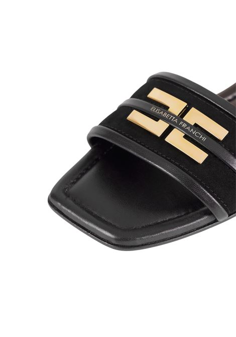 Sandali Elisabetta Franchi donna SA72L61E2110 Let's Rock Nero ELISABETTA FRANCHI | Sandali | SA72L61E2110